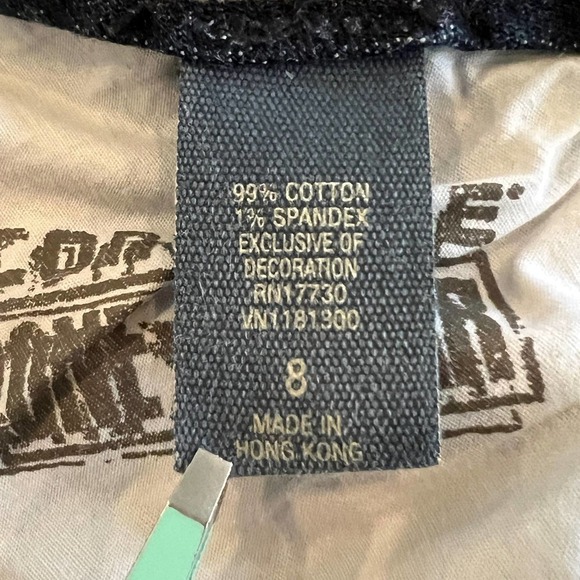 CONVERSE ONE-STAR MEDIUM WASH STRAIGHT LEG‎ JEANS WOMEN'S SIZE 8 - Picture 12 of 14